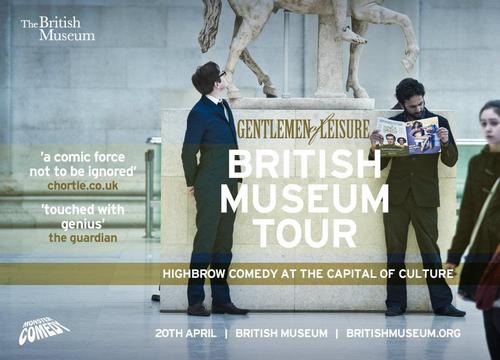 TooMuchCulture's profile picture. The Gentlemen of Leisure are @MrNishKumar & @TNeenan. Cultural sketch comedy that runs the artistic gamut, catches its breath & takes a cab the rest of the way.