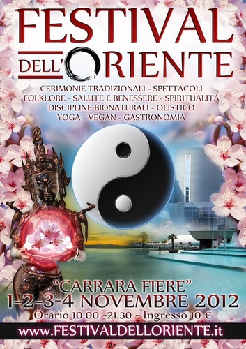 AngelaFestival's profile picture. FESTIVAL DELL'ORIENTE TERZA EDIZIONE: DAL 1 AL 4 NOVEMBRE 2012. La più grande fiera internazionale  dedicata a tutti gli aspetti della cultura orientale.