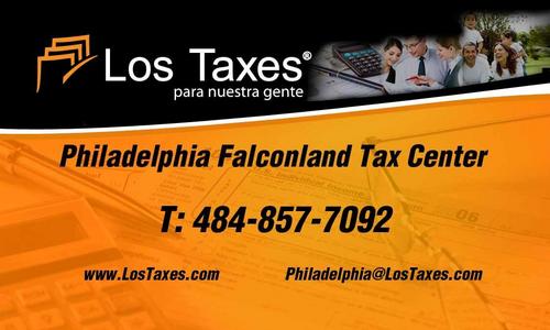 Conveniently located in the North section of Philadelphia.  Servicing latinos in our community! Tax professionals 1040, Scedule C, ITINs and tax relief.