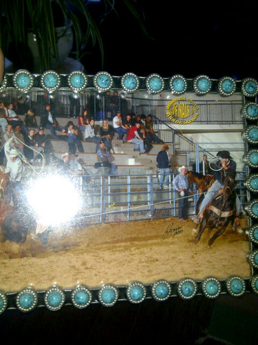 Horse trainer and team roper