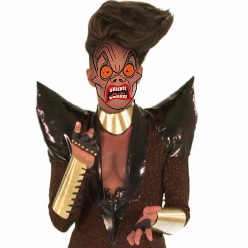 Follow to let RuPaul and sponsors know the children do not want, won't tolerate an ugly creature winning.