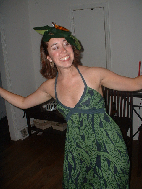 when our shower needs to be drano-ed, i like to flap my wings and quack like a duck