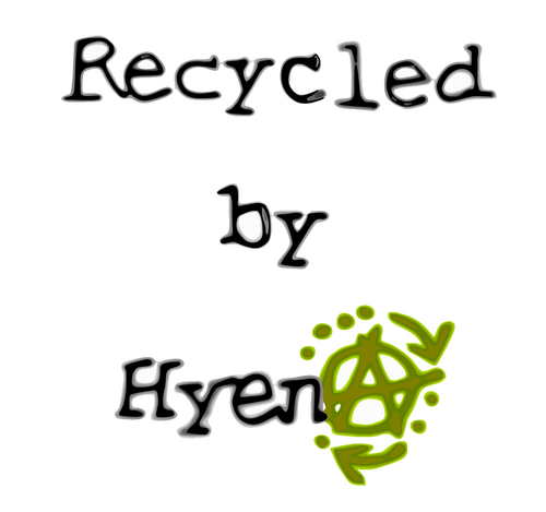 Since 2005, Recycled by Hyena provides quality eco-friendly fashion. My goal is to create a fashion easy to wear, but unique in style.