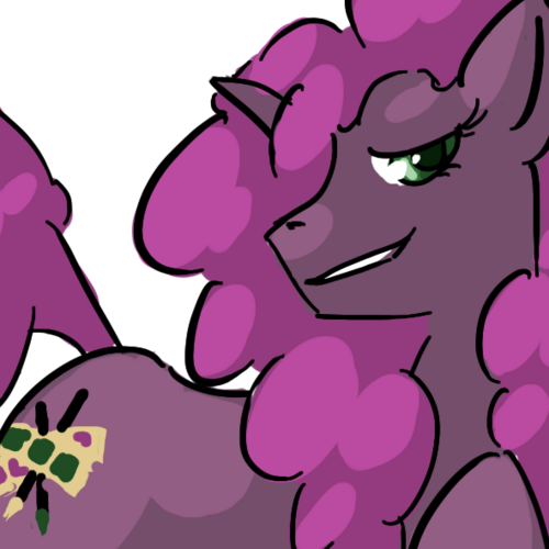 Hello there, everypony. I am Flash Frame; crossdressing pony extraordinaire. Oh, and I'm an animator. My special somepony would be @PredatoryPixel
