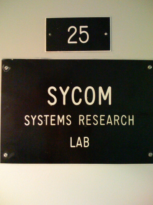 SYCOM is a suite of electronic music studios at the University of South Florida School of Music offering a BM and an MM in electronic music studies.