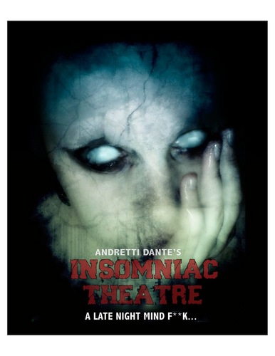 Insomniac Theatre is more than just a movie its an event. 12 mini gruesome stories jam packed into one movie. Screened late night at a theatre near you.