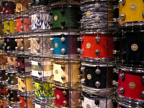 Drummer in the music world