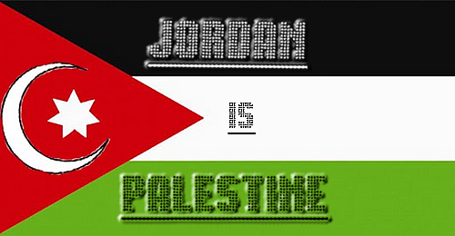 Jordan = Palestine

The rightful home of the Palestinians is in Jordan.