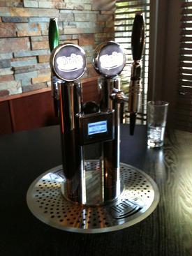 The Draft Table allows consumers to pour draft beer at their own table. It's now available in the UK. and in over 500 locations around the world