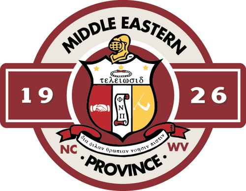 Kappa Alpha Psi Fraternity is strategically divided into 12 Provinces (regions). The Middle Eastern Province covers North Carolina & Southern West Virginia.