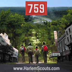 Scoutumentary's profile picture. A new family documentary about Troop 759's journey from the streets of Harlem to the woods of Camp Keowa.