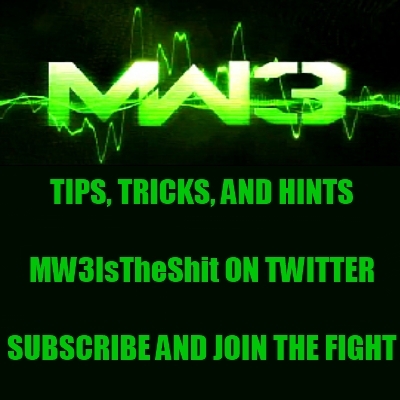 This is an account dedicated to bringing updates about MW3, and other COD games ONLY, I will not spam you with uneeded info and things that don't matter EVER.