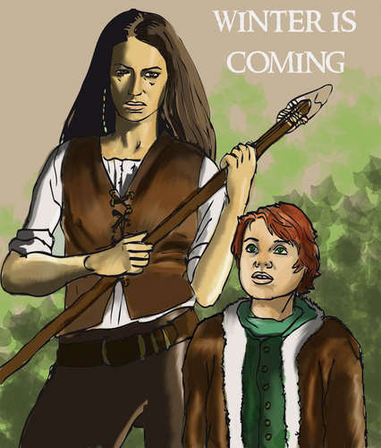 Rickon_Stark_'s profile picture. Hijo menor de Lord Eddard Stark y Catelyn Tully. Agresivo como mi huargo Peludo. Bien acompañado por @Osha_LaSalvaje