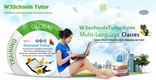Free Android Training, Free PHP Training,JavaScript & HTML Home Based Learning