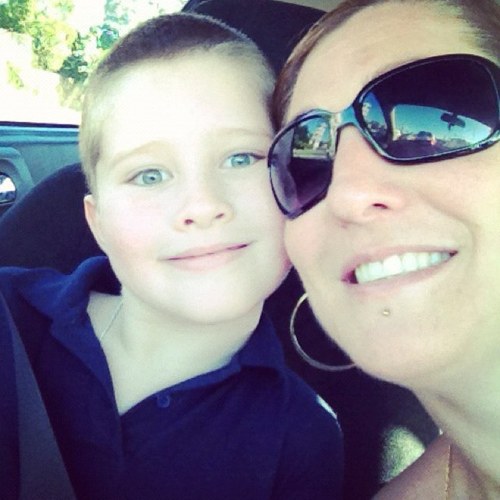Liissey's profile picture. Single mum to 7 year old boy has survived brain cancer - in remission