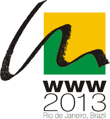Official Twitter for WWW2013 event in Rio de Janeiro
http://t.co/azb4Gclp