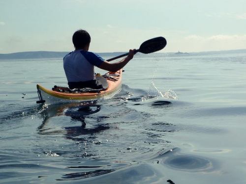 Adventures in a kayak