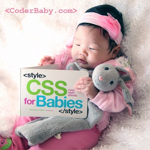 LilCoderBaby's profile picture. I'm the daughter of two geeky parents -- @daynah and @dragonal. I help Mommy review baby & tech products. I also put the CSS in their HTML.