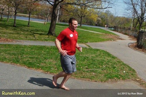 Barefoot and Minimalist Runner