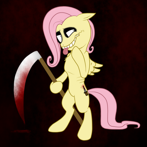 I'm not your typical pony. If you see me don't be surprised if you wake up in a pool of blood or even worse....dead. #GOREandBLOOD.

Die.