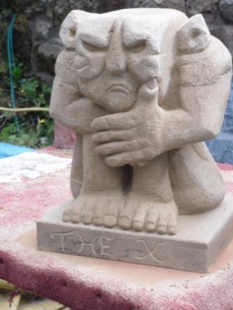 Scottish stonemason. Picture is a wee monster I made for a good friend. Saor Alba!