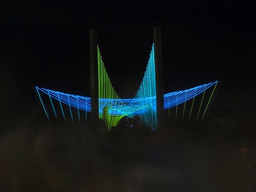 Luminous Passage 2.0 is a Burning Man 2012 Honoraria Art Project brought to you by Predock/Frane Architects vs Anderson/Predock.