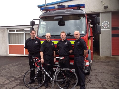 FFCharityCycle's profile picture. 8 FFs from Central Scotland Fire Service cycling 250 miles in 2 days across Ireland at the end of June. Dublin-Donegal-Belfast. Pls follow & donate