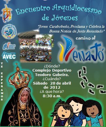 DEPARTAMENTO DE PASTORAL JUVENIL DE VALENCIA, EDO. CARABOBO - VENEZUELA.
Confiados en el amor de Dios y la Protección de Nuestra Señora del Socorro...