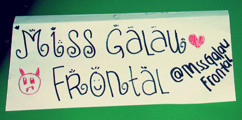 MssGalauFrontal's profile picture. Mau dapetin tweet yang bacot2? Yang galau2? Dan admin2 yang kece2? Yuk follow @MssGalauFrontal! Gak follow gak gaul!