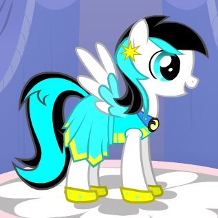 Hi i'm Blueshiny i really like to fly and have fun. / @mlp_bubbles is my sis ^^