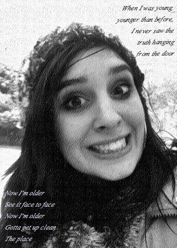 Well. Just Naya. I like M&Ms and Jesus. Music is like Meds to me. I drive...badly...? :/ It's true.