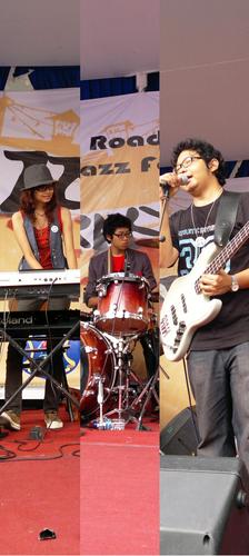E3 is an Indonesian family jazzy Band founded by Triwidodo MA.The players 'r Tri's own children:Kristo/bs; Renata/ks; Bastian/d God Bless E3