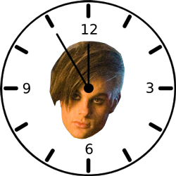 Bringing you an hourly dose of Tommy on PST time. I'm like @big_ben_clock, only better. Because I TOMMY. Married to my clockmate @adam_clock since 6/14/10