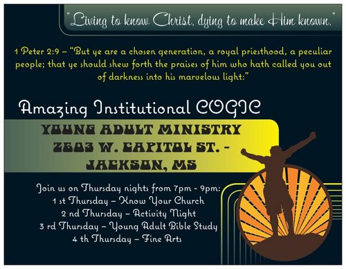 Living to Know Christ, Dying to Make Him Known #TeamCOGIC #TeamJesus