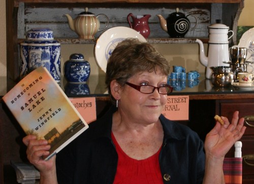 Jenny is a writer (The Man in the Moon, The Homecoming of Samuel Lake).  She's also a sucker for animals.
