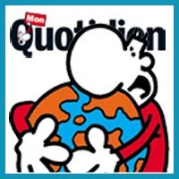 MonQuotidien est le seul quotidien (lundi au samedi) des 10-14 ans. Mission: 10 min/jour de lecture grâce à l'actualité. Créé en 1995. Rédac'chef: @dufourdufour