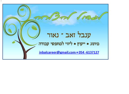 עוסקת במיתוג, ייעוץ וליווי מחפשי עבודה החל מבניית קורות חיים ועד 
למציאת העבודה