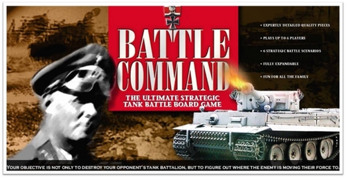 Battle Command is thrilling a ww2 Strategy board game set in Europe in 1939