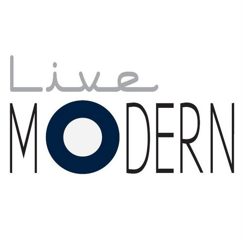 Unique and modern home furnishings showroom.