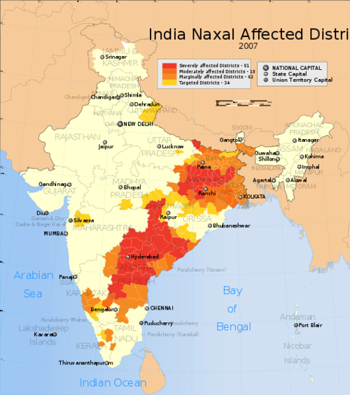 Shlok Vaidya's analysis of India's black market enabled Naxalite insurgency.