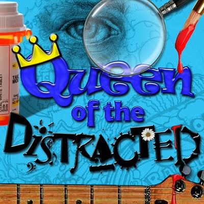 5 of my 6 kids and my husband all have severe ADHD/ADD - if he's the King of the Castle then I'm the Queen of the Distracted