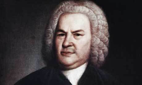 Johann Sebastian Bach Hologram. German composer, organist, harpsichordist, violist.