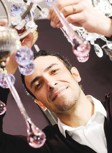 Independent retail store selling custom made and vintage chandeliers.