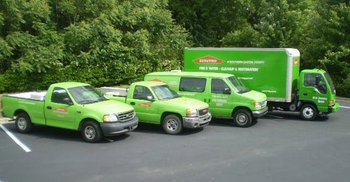 Fire, Water, and Mold restoration emergencies are our specialty. When you need it clean, call on Servpro green!