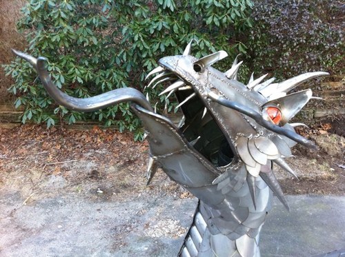 Dragon Smoker, Inc makes custom BBQ Smokers that are unique, hand made sculptures in the form of dragons.