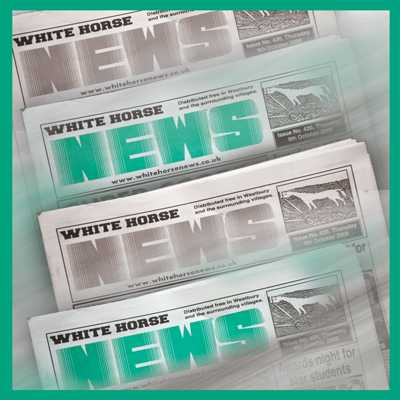 White Horse News, is a free fortnightly newspaper which offers a comprehensive news coverage of the Westbury area