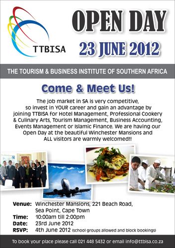 info_ttbisa's profile picture. Welcome to a new world of Knowledge and leaders. We offer Hospitality and Tourism Courses, for all interested in becoming the very best in the Industry.