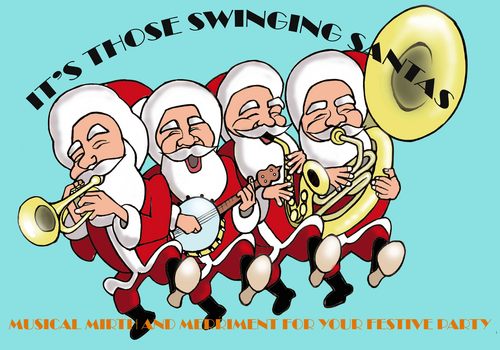 jazz4christmas's profile picture. The Amazing Swinging Santas! Crazy Xmas Party show, ideal for any Xmas Party, Dinner or Promo Event!