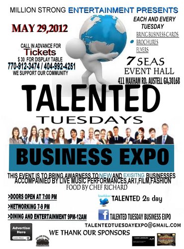 This event is to bring awareness to new and existing business.  Also, this event is accompainied by live music performances art, film, and fashion.