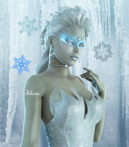 Chione Khione Pocket Prayer Beads: Greek Goddess of Snow Winter Goddess
